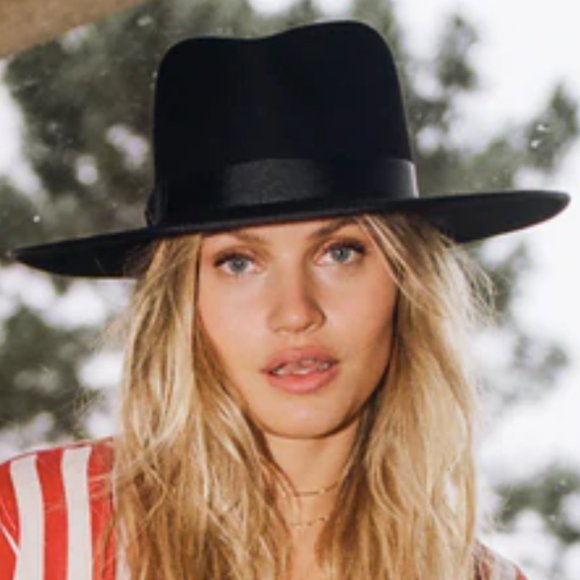 Lack Of Color Accessories - NWOT Black Fedora / Rancher